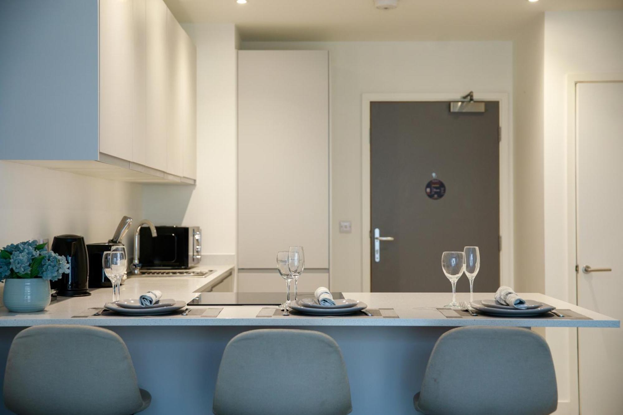 Trafford Suite Modern 1 Bed With Cinema Room Manchester Luaran gambar