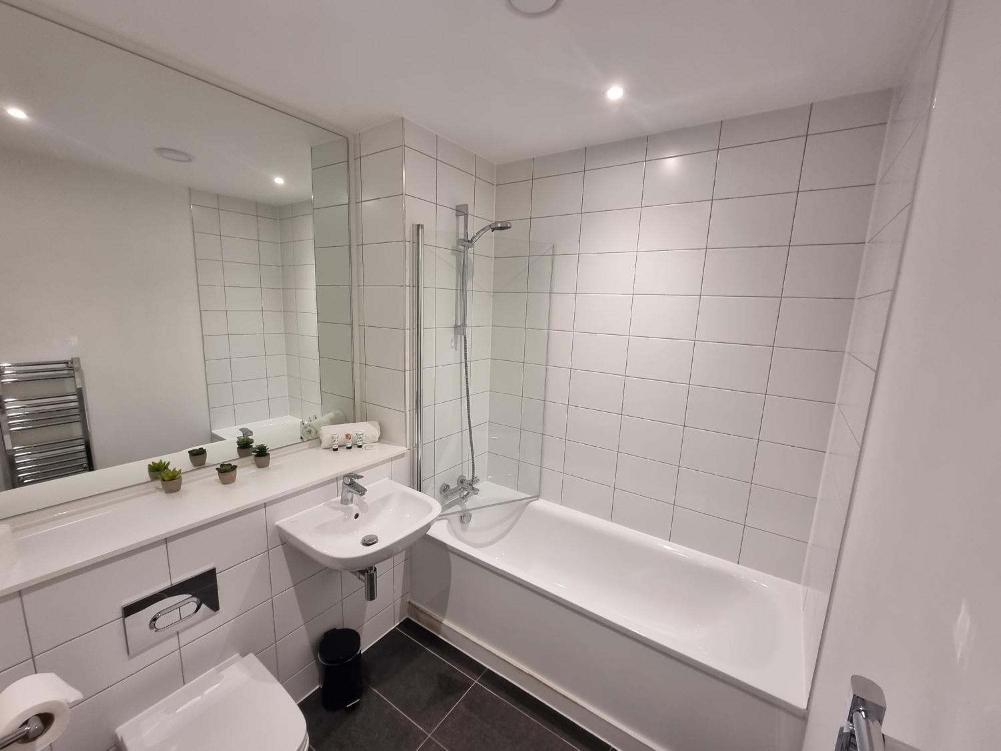 Trafford Suite Modern 1 Bed With Cinema Room Manchester Luaran gambar