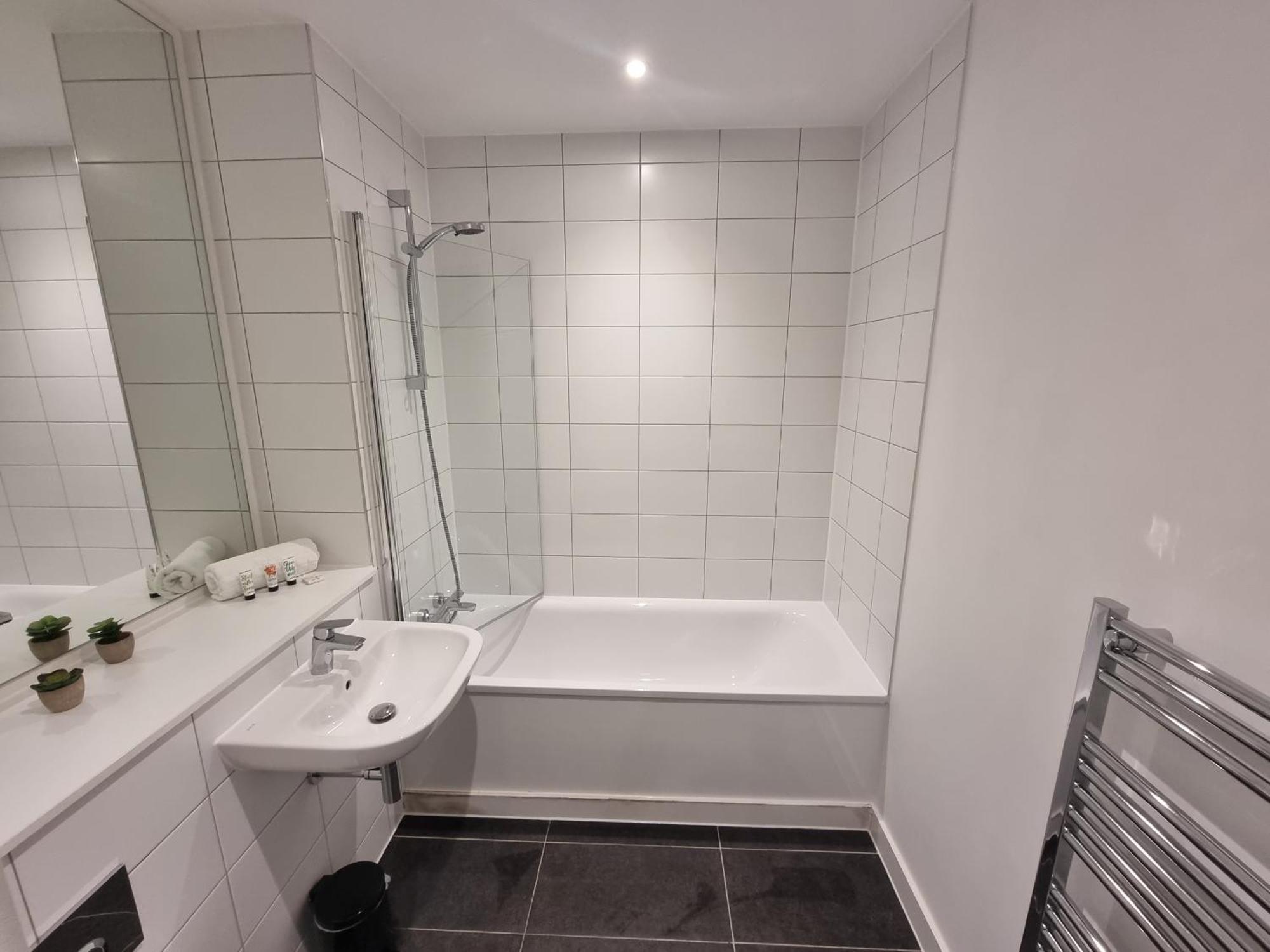 Trafford Suite Modern 1 Bed With Cinema Room Manchester Luaran gambar